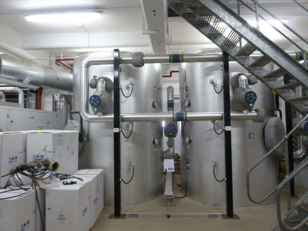 Riverside Energy Centre Thermal Stores