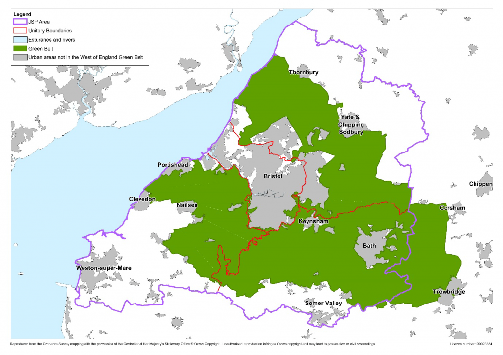 Spatial Plans Fig 2 Map of Region